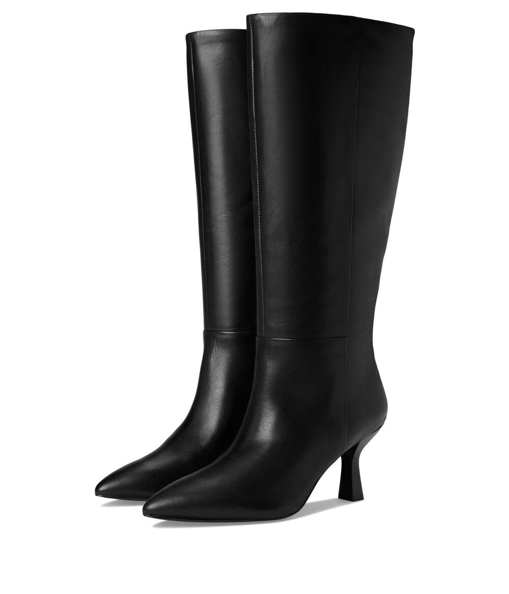 MADEWELL WOMEN'S JUSTINE TALL BOOT EXTENDED CALF TRUE BLACK 8.5 MEDIUM